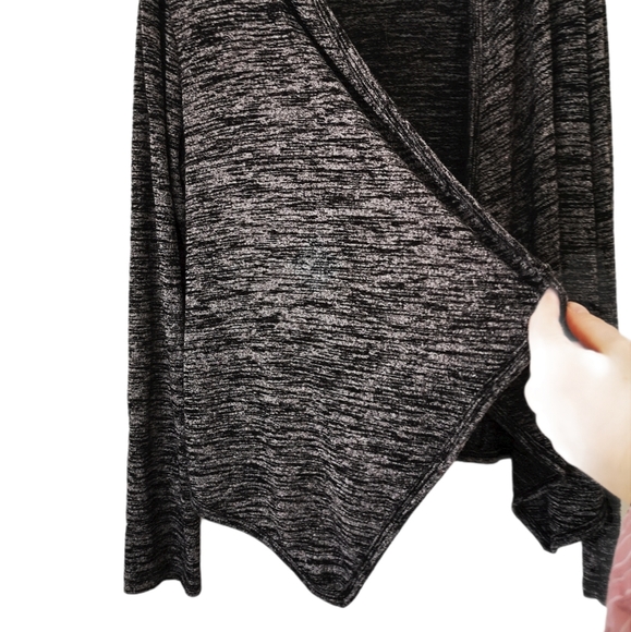 Forever 21 tricolor waterfall open cardigan - Picture 4 of 6